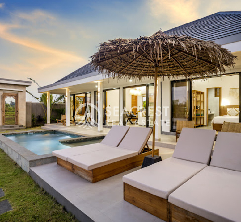 Exquisite 2-Bedroom Villa with Rice Field Views in Batuan, South Ubud