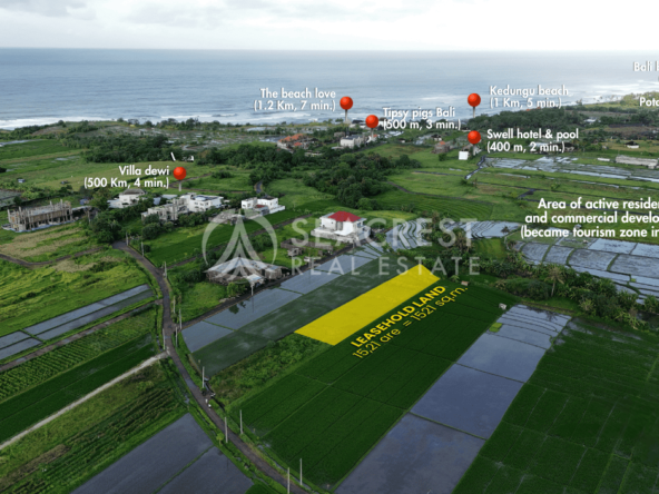 1521 sqm for Sale Leasehold - Seacrest Property Selling Land, Villas, and House Development in Bali Investment 2