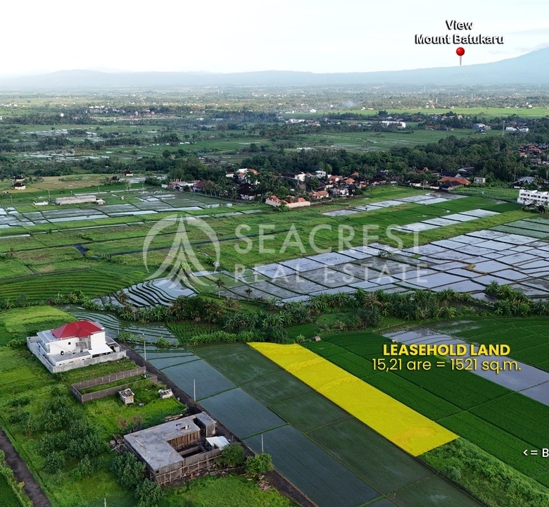 1521 sqm for Sale Leasehold - Seacrest Property Selling Land, Villas, and House Development in Bali Investment 3