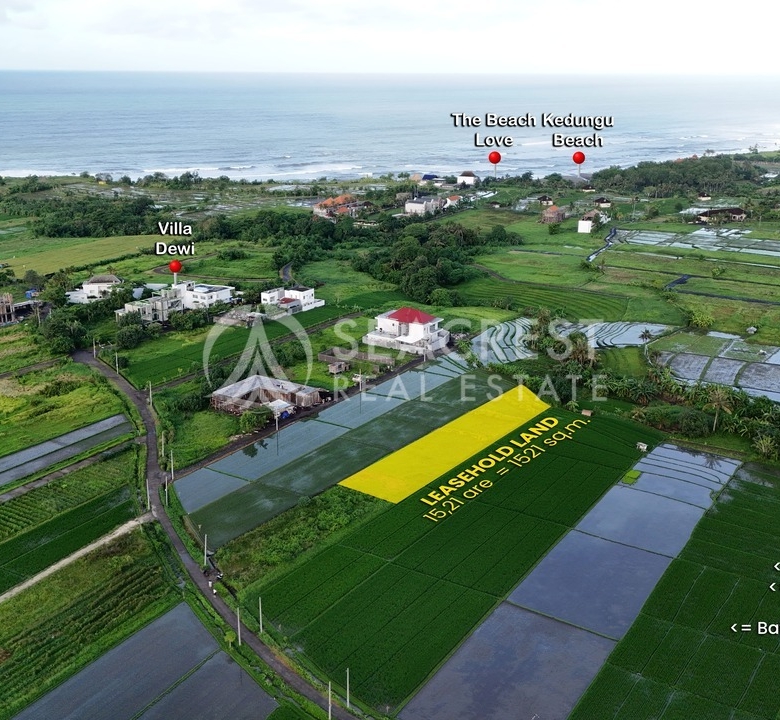 1521 sqm for Sale Leasehold - Seacrest Property Selling Land, Villas, and House Development in Bali Investment 4
