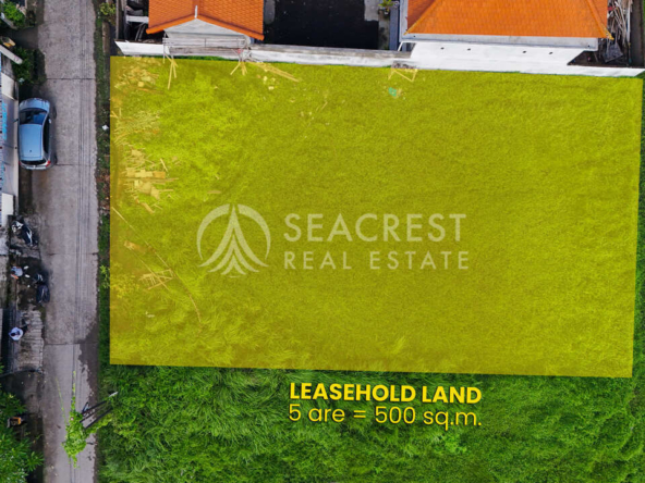 500 sqm for Sale Leasehold - Seacrest Property Selling Land, Villas, and House Development in Bali Investment 1