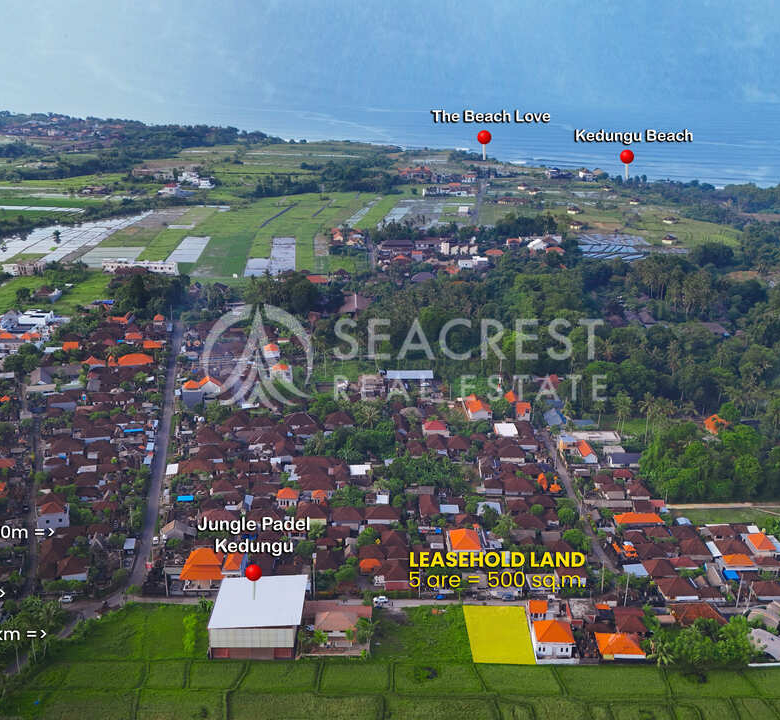 500 sqm for Sale Leasehold - Seacrest Property Selling Land, Villas, and House Development in Bali Investment 4