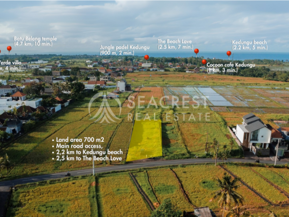 700 sqm for Sale Leasehold - Seacrest Property Selling Land, Villas, and House Development in Bali Investment 3