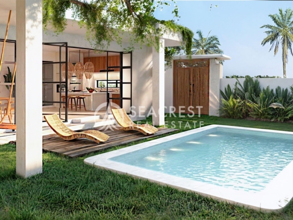 sell villa in Bali Seacrest real estate Le Village_05_Garden
