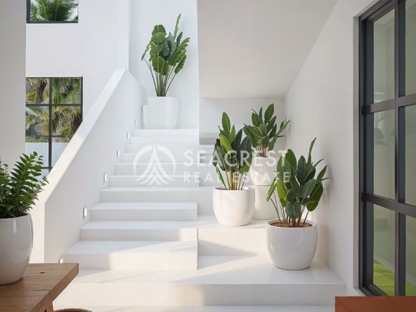 sell villa in Bali Seacrest real estate Le Village_12_Hallway