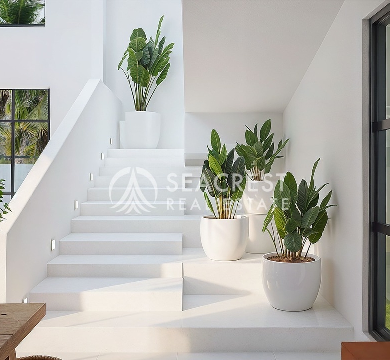 sell villa in Bali Seacrest real estate Le Village_12_Hallway