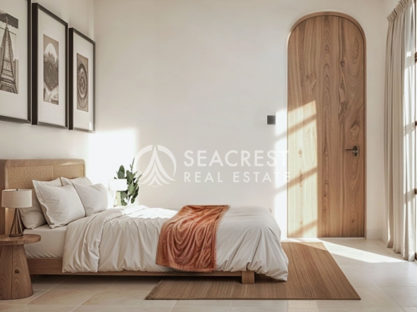 sell villa in Bali Seacrest real estate Le Village_14_Downstairs Bedroom