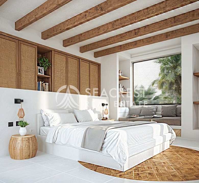 sell villa in Bali Seacrest real estate Le Village_22_Master Bedroom