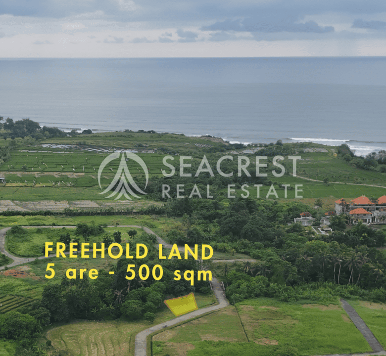 D5c Freehold land Bali for sale seacrest in kedungu best value near beach bening bestari 5 are 500 square meters-8