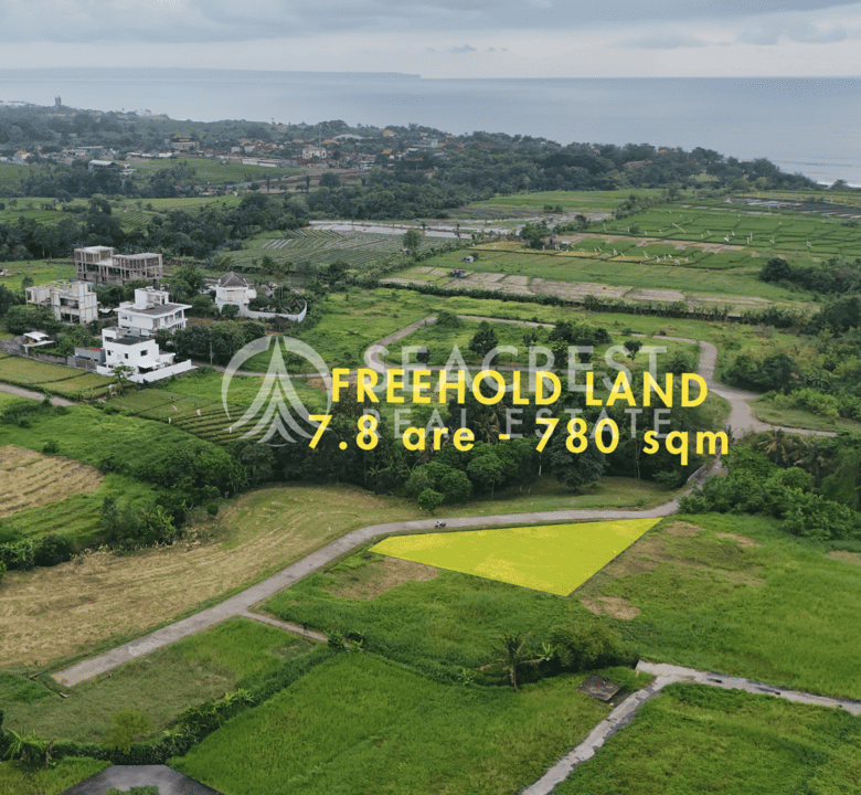 D5e Freehold land Bali for sale seacrest in kedungu best value near beach bening bestari 7 are 780 square meters-2