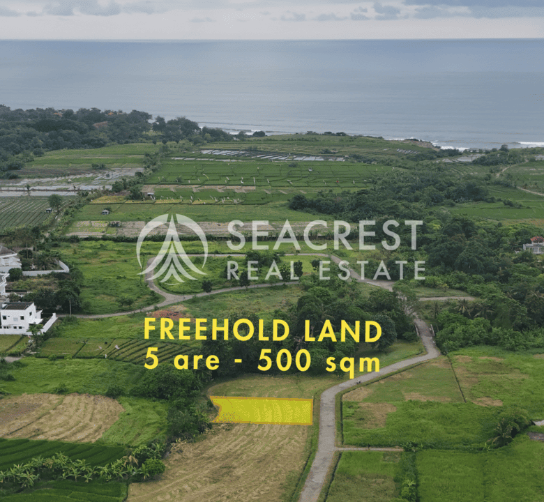 D5j2 Freehold land Bali for sale seacrest in kedungu best value near beach bening bestari 5 are 500 square meters-4