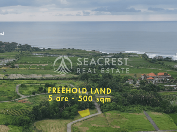 D5k2 Freehold land Bali for sale seacrest in kedungu best value near beach bening bestari 5 are 500 square meters-8