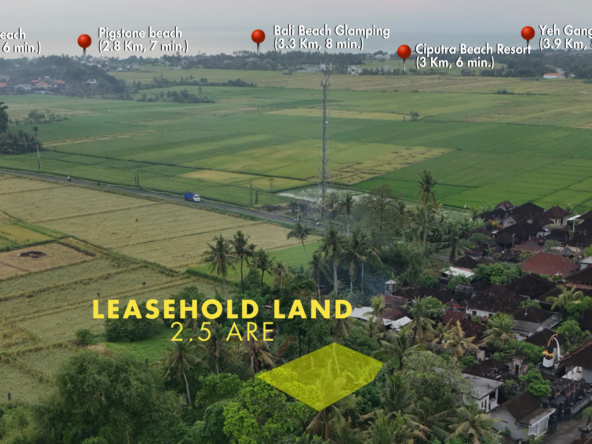 Sale Leasehold land 2.5 are Kedungu in bali-5