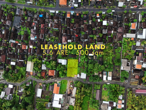 Sale Leasehold land 5 are Kedungu in bali