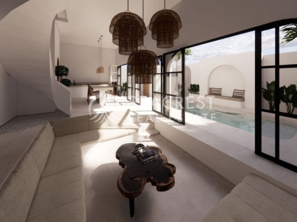 For sale villa bali with 2 bedrooms and swimming pool canggu area