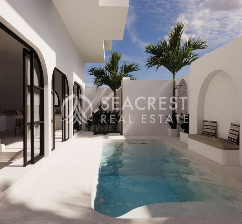 For sale villa bali with 2 bedrooms and swimming pool canggu area