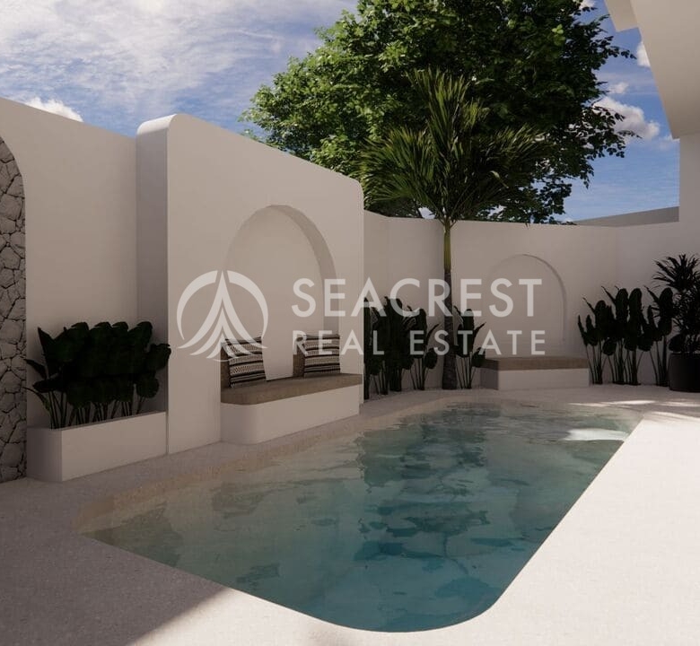 For sale villa bali with 2 bedrooms and swimming pool canggu area