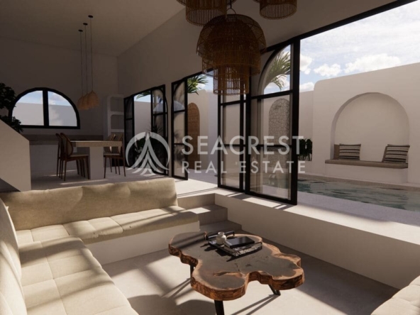 For sale villa bali with 2 bedrooms and swimming pool canggu area