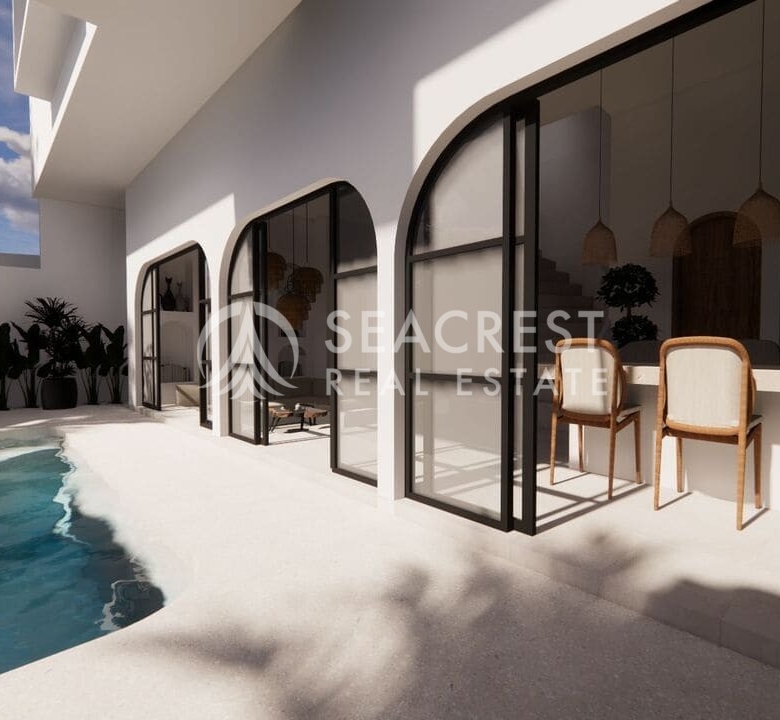 For sale villa bali with 2 bedrooms and swimming pool canggu area