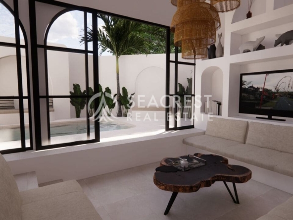 For sale villa bali with 2 bedrooms and swimming pool canggu area