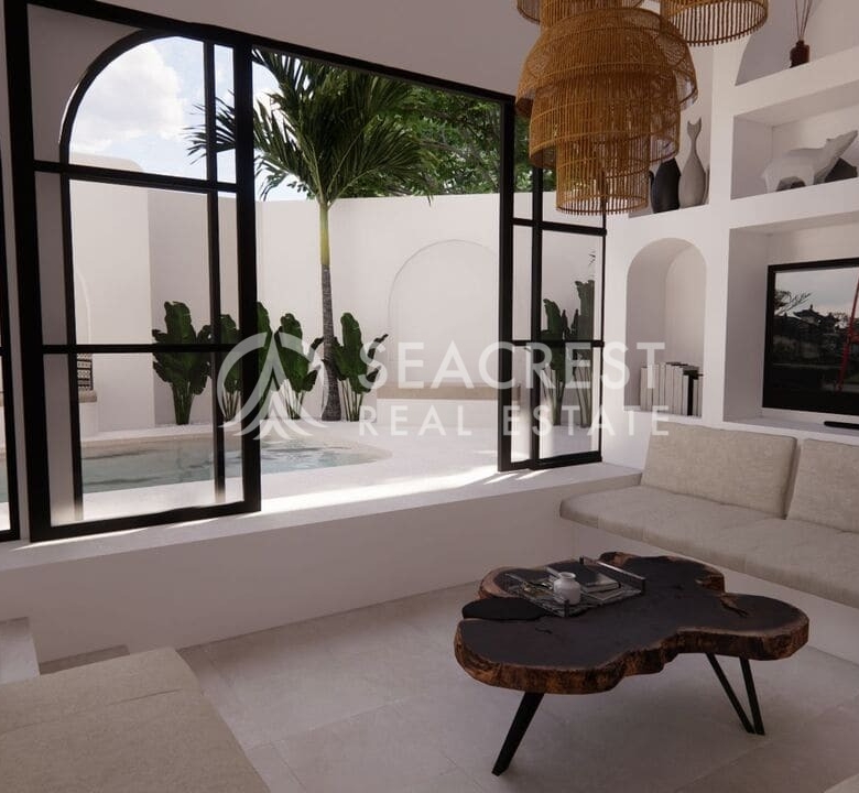 For sale villa bali with 2 bedrooms and swimming pool canggu area