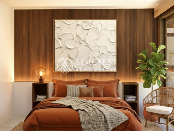 Modern Tropical Villas in Bali Panoramic Rice Field Views SPD523